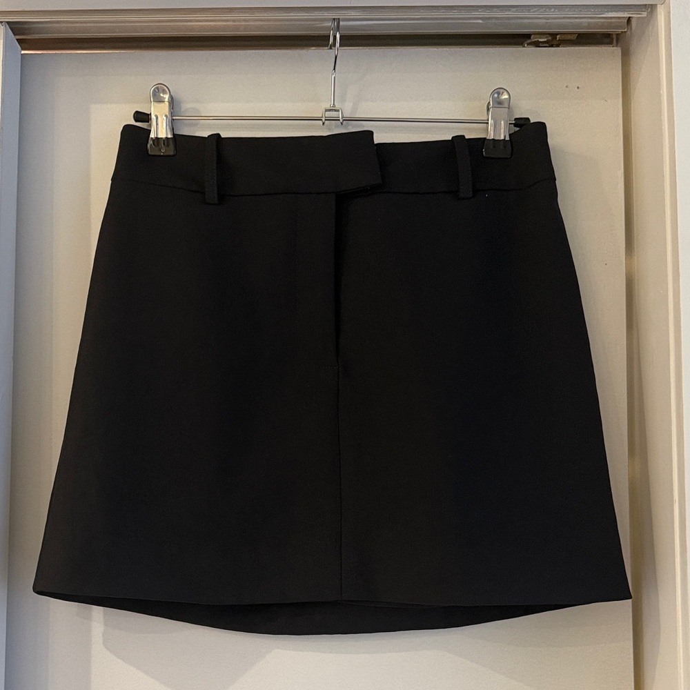 Kookai Black A-Line Mini Skirt